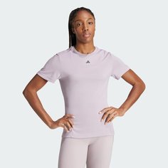 Футболка adidas Heat.Rdy Hiit, размер XL INT, лиловый