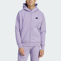 Толстовка adidas Z. N. E. WINTERIZED FULL-ZIP , размер S, , violet