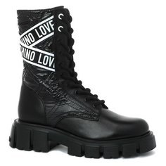 Полусапоги LOVE MOSCHINO, размер 38, черный