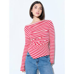 Лонгслив TOPTOP, размер S, , красный