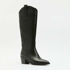 Сапоги TENDANCE, размер 38, черный