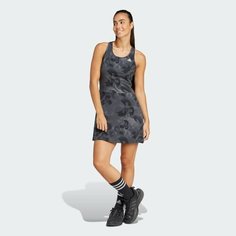 Платье adidas W Aop, размер XS INT, серый