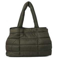 Сумка шоппер TENDANCE, серо-зеленый