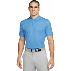 Поло NIKE M NK DF VCTRY SOLID POLO, размер M, голубой