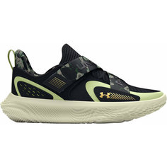 Кроссовки Under Armour FLOW FUTR X 4 CAMO, размер 9 US, черный