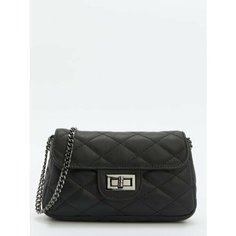 Сумка кросс-боди divas bag, черный/серебристый