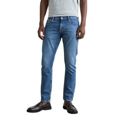 Джинсы зауженные Calvin Klein Jeans, размер 32/34, синий