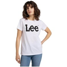 Футболка Lee Women Logo Tee, размер L, белый