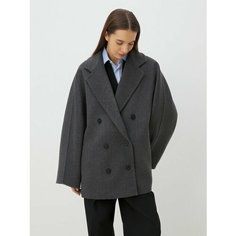 Пальто Maison David, размер L, темно-серый