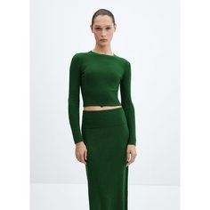 Джемпер MANGO PRINCHES, размер M INT, , зелeный