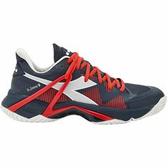 Кроссовки Diadora B.ICON 2 AG, полнота F, размер 9, темно-синий/красный