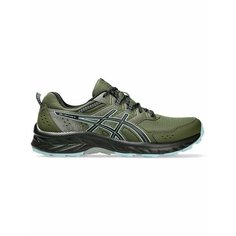 Кроссовки ASICS GEL-VENTURE 9, полнота F, размер 9 US, зеленый/черный