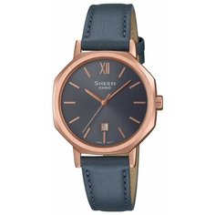 Наручные часы CASIO Sheen, черный/золотой