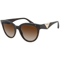 Солнцезащитные очки EMPORIO ARMANI, коричневый
