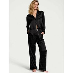 Пижама Victorias Secret, размер XS Regular, черный