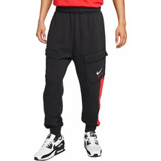 Брюки карго NIKE M NSW SW AIR CARGO PANT FLC BB, размер S, черный