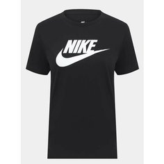 Футболка NIKE Essential ICON Futura Tee, размер 42, черный