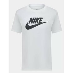 Футболка NIKE Essential ICON Futura Tee, размер 46, белый