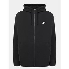 Толстовка NIKE NSW CLUB FLEECE HOODIE, размер XXL, , черный