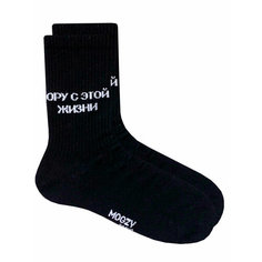 Носки MOGZY, размер 36-40, черный