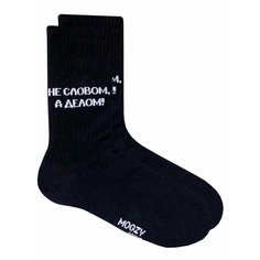 Носки MOGZY, размер 41-45, черный