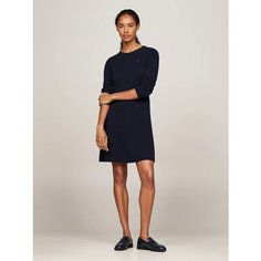 Платье TOMMY HILFIGER, размер L, синий