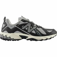 Кроссовки New Balance 610, полнота F, размер 9,5 US, серый/черный