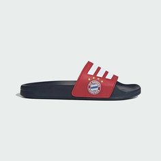 Шлепанцы adidas ADILETTE, размер UK 11, красный