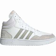 Кроссовки adidas Hoops 3.0 Mid, полнота F (EU)/ на среднюю стопу, размер 9 UK, белый