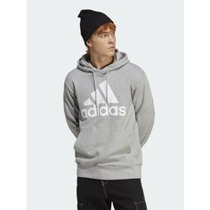 Худи спортивное adidas Essentials French Terry Big Logo, размер XS INT, , серый