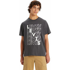 Футболка Levis Men Relaxed Fit Graphic Tee, размер S, серый Levis®