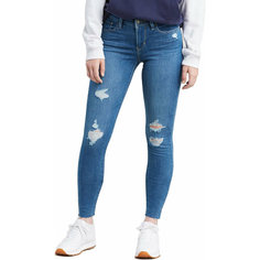 Джинсы скинни Levis, размер 24/30, синий Levis®