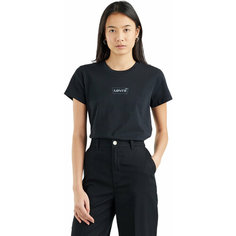 Футболка Levis Women The Perfect Tee, размер XXS, черный Levis®