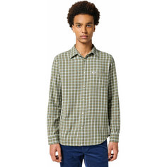 Рубашка Wrangler Men 1 Pocket Shirt, размер S, бежевый