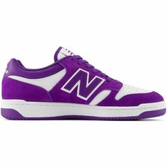 Кеды New Balance 480, полнота F, размер 7,5 US, фиолетовый