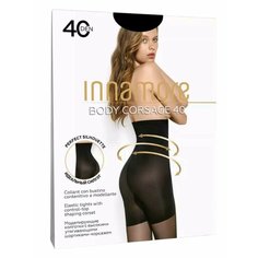 Колготки Innamore Боди Корсаж, 40 den, размер 5, nero/черный