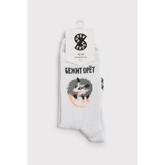 Носки Super socks, размер 40-45, белый