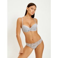 Трусы infinity lingerie, размер S, серый