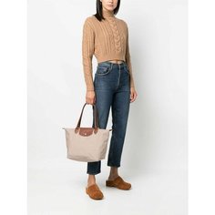 Сумка тоут Longchamp, коричневый