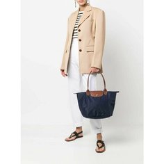 Сумка тоут Longchamp, синий