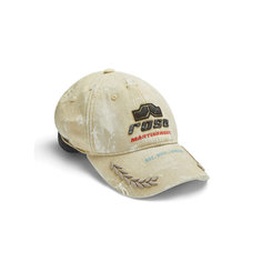 Кепка Martine Rose Rolled Back Cap для мужчин и женщин, размер One Size, бежевый