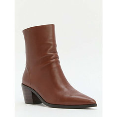 Полусапоги TENDANCE, полнота F (EU)/ на среднюю стопу, размер 35, коричневый/красный