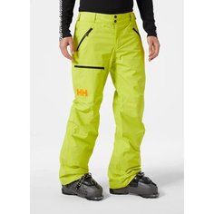 Брюки Helly Hansen, размер XL, желтый/зеленый