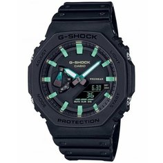 Наручные часы CASIO G-Shock, черный/голубой