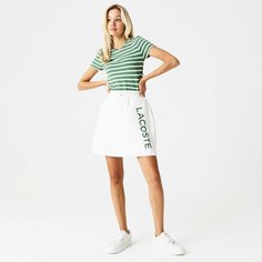 Юбка LACOSTE, размер 46, белый