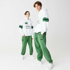 Брюки спортивные LACOSTE Relaxed fit, размер TXL, хаки