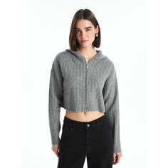 Кардиган LC Waikiki, размер L, , grey melange