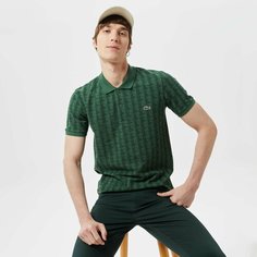Поло LACOSTE, размер T3, зеленый