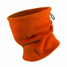 Шарф для мужчин и женщин,28х24 см, универсальный, оранжевый Fedor Accessories