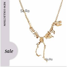 Колье, длина 50 см, gold Sa.Ra